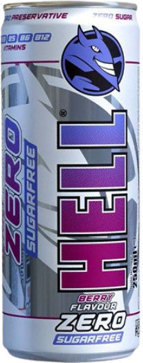 Hell Energy Drink Berry Flavour Zero 250ml