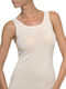 Бежов Дамски Потник с Тънки Презрамки 300-sleeveless