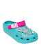 Children's Anatomical Beach Shoes Turquoise