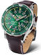 Vostok Europe Men's Watch Battery with Brown Leather Strap