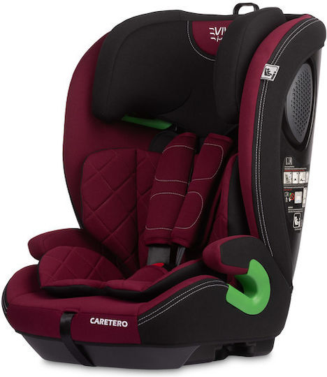 Caretero Vivo Baby Car Seat i-Size with Isofix Burgundy