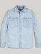 Kids Shirt Long Sleeve Denim Denim
