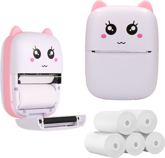 Extralink EPP-001 + 5 Rolls Black and White Thermal Printer