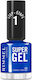 Rimmel Super Gel Лак за Нокти Дълготраен Тюркоа...