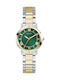 Guess Γυναικείο Ρολόι 34mm Μπαταρίας με Χρυσό Μεταλλικό Μπρασελέ
