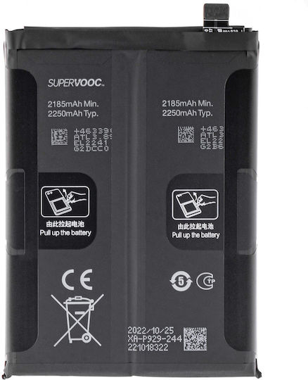 Oppo Compatible Replacement Battery for Oppo Reno8 Pro+, Reno8 Pro
