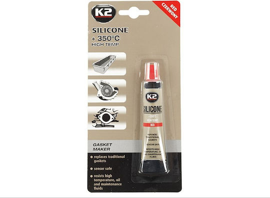 CarMotion Sealant Silicone High Temperature Red 21gr