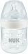 Nuk Plastic Baby Bottle Nature Sense Anti-Colic with Silicone Nipple for 0-6 months White 150ml