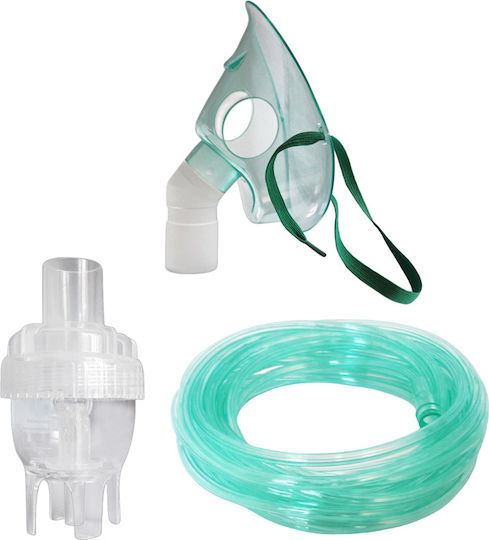 Redline Nb-6 Compressor Nebulizer Accessory Kit 6m Hose Medium Rotating Mask Recommended Small Children