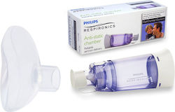 Philips Respironics Optichamber Diamond Inhalation Set Ages 1-5 Compatible Size M Silicone Mask