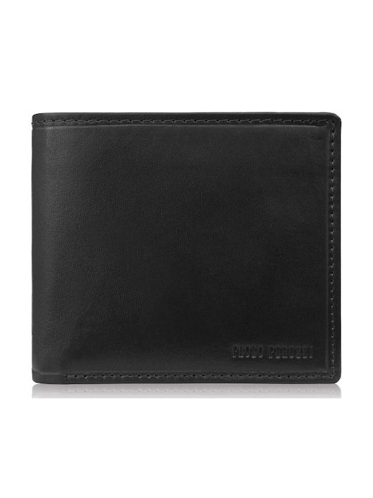 Paolo Peruzzi Leather Men's Wallet with RFID Black