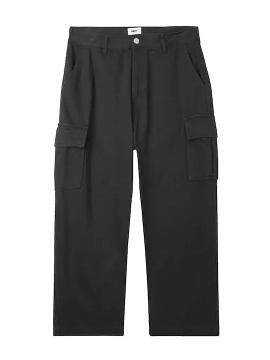 Obey Pantaloni Jeans pentru Bărbați Cargo Black...