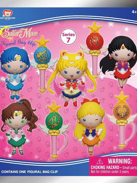 Sailor Moon Series 7 3d Bag Clip Φιγούρα Τυχαίο Περιεχόμενο