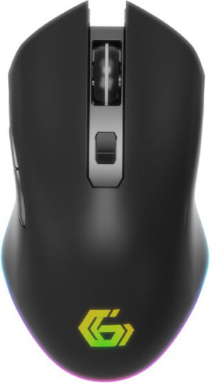 Gembird MUSGW-6BL-02 Ασύρματο Gaming Ποντίκι 3200 DPI Μαύρο
