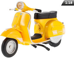 Model 1:18 1976 Vespa 200 Rally Yellow Model 1:18 1976 Vespa 200 Rally Yellow