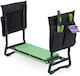 Garden Chair Knee Cushion Black-green