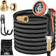 Garden Hose Gardebruk Black 30m Flexible Spray Head 10 Functions