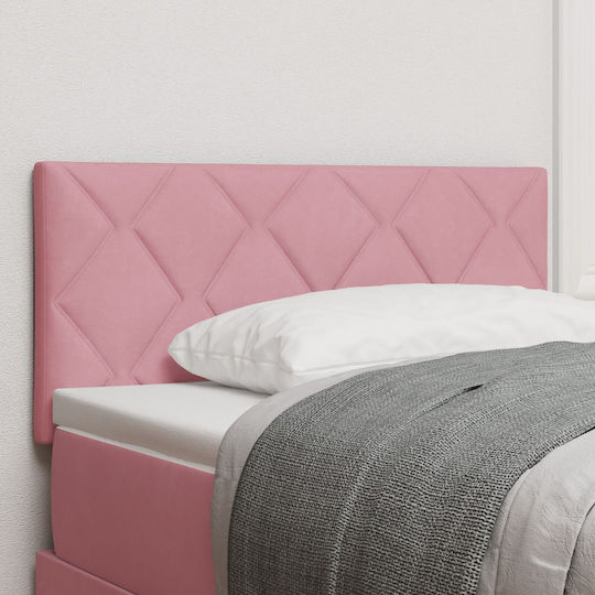 vidaXL Hölzernes Kopfstütze für Betten Rosa 100x88cm