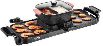Vevor Teppanyaki Utensil with Adjustable Thermostat 2300W