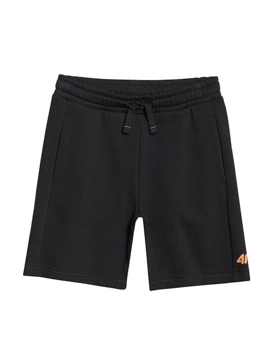 4F Sportliche Kinder-Shorts/Bermudas Schwarz