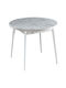 Stil Table Dining Room Wooden Antique White 90x77.5x90cm