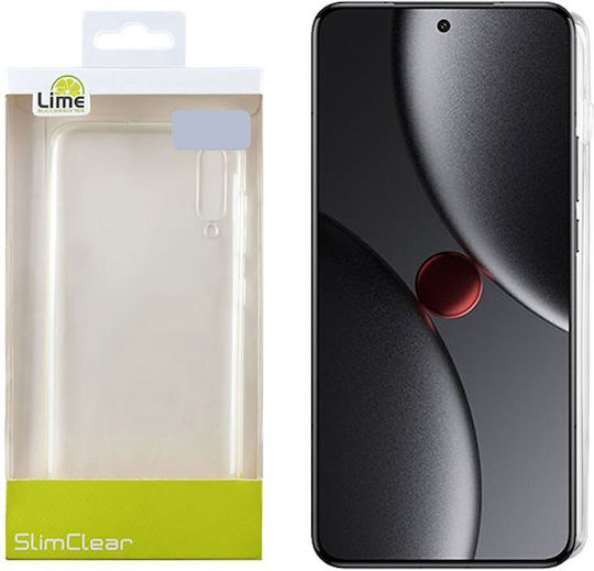 Lime Slimclear Umschlag Rückseite Silikon Transparent (Xiaomi 15 Ultra)