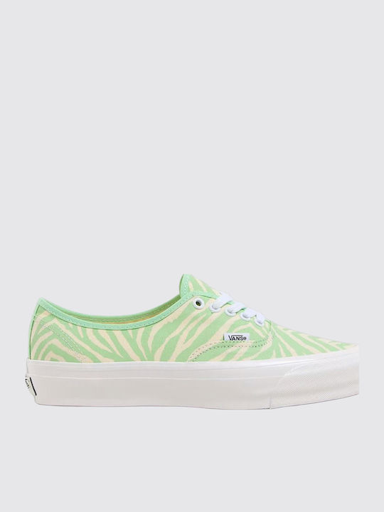 Vans Authentic Ανδρικά Sneakers Πράσινα