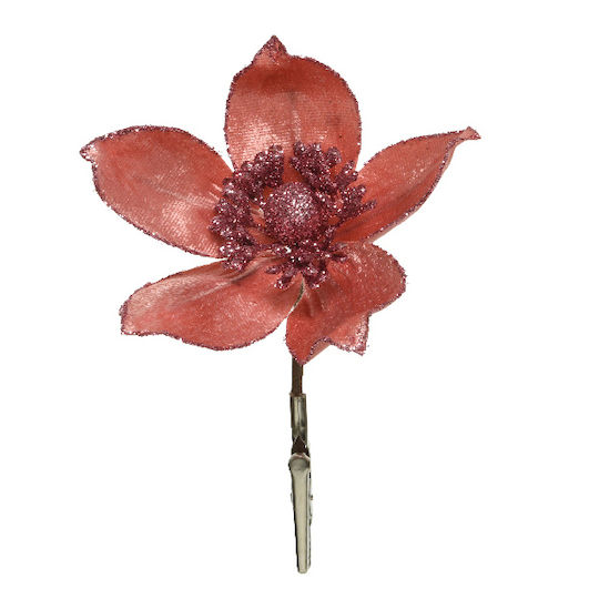 Kaemingk Crăciun Decorativ Floare Lungime 12cm.