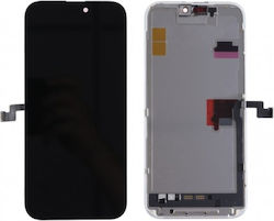 Екран с Рамка за Apple iPhone 16e (Черен) Екран с Рамка за Apple iPhone 16e (Черен)