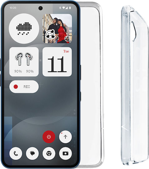 Volte-Tel Slimcolor Air Back Cover Σιλικόνης 2mm Διάφανο (Nothing Phone (3a))