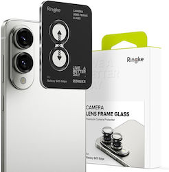 Ringke Protecție Cameră Tempered Glass Black pentru Galaxy S25 Edge