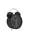 Silent Retro Metal Alarm Clock Black Matte Rose Gold Color 11x5.2x15.7cm Ankor