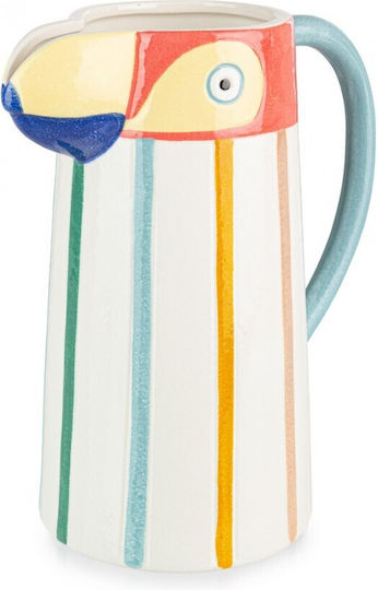 Bizzotto Vază Din Porțelan Multicolor 21x12.8xÎnălțime 23.5cm