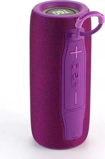 T&G TG-682 Ηχείο Bluetooth 10W με Ραδιόφωνο και Διάρκεια Μπαταρίας έως 2 ώρες Μωβ