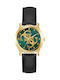 Guess Guess Women's Watch 36mm Battery with Gold Leather Strap