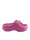 Frauen Flip Flops in Fuchsie Farbe