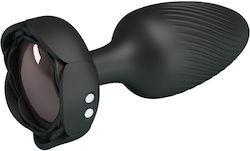 Pretty Love Vibrating Butt Plug Anal Plug with Vibration Black