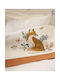Raison D' Etre Baby Sheets Set Crib Cotton Multicolored 120x160cm 3pcs
