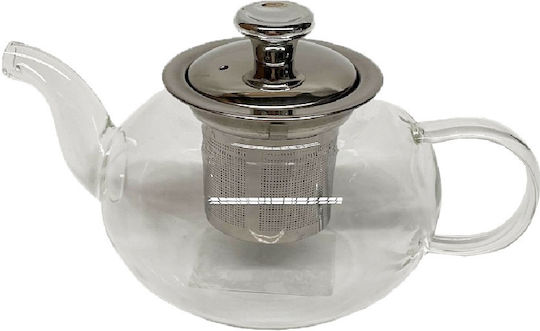Espiel Τσαγιέρα με Φίλτρο Γυάλινη 400ml