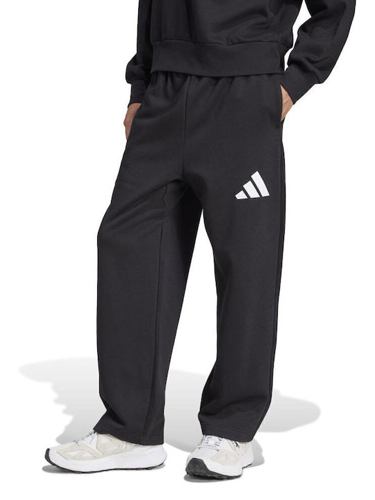 adidas Essentials Παντελόνι Φόρμας Μαύρο