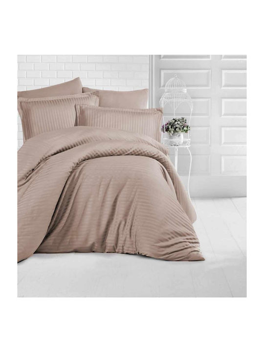 Linea Home Sheet Sets Double 200x240cm. Soft Br...