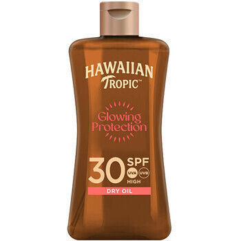 Hawaiian Tropic Glowing Protection Αντηλιακό Λάδι Προσώπου SPF30 100ml