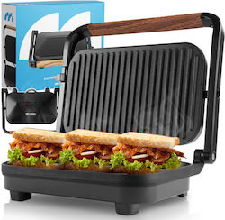 MalTec 111867 1500W pentru for 2 Sandwiches Sandvișuri Neagră