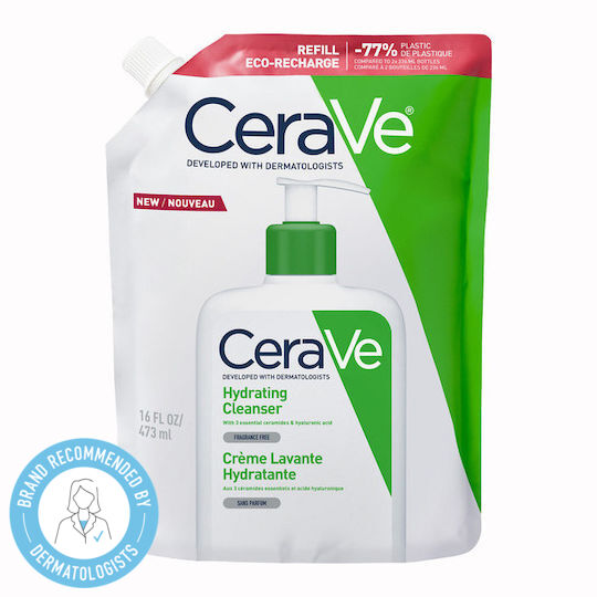 CeraVe Hydrating Cleanser Refill Cream Cleansing Face 473ml