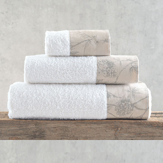 Rythmos Set Prosoape de Baie 3 buc Aurora White-beige Greutate 500gr/m²