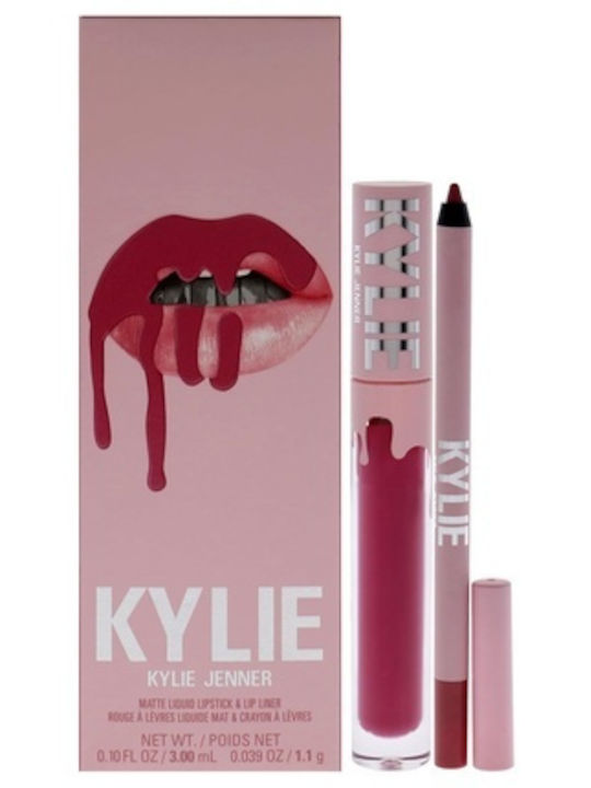 Kylie Cosmetics Set de machiaj pentru față și corpBuze 102 Extraordinary 2buc