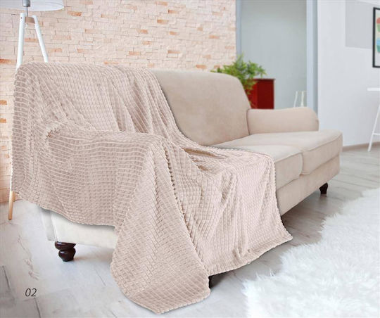 Multitex Koc 150 X 200 Microfiber Embossed Diamond 02