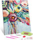 Tishiron 5D Diamond Painting Kit Abstract Flowers 30x45cm