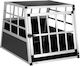Hundetransportbox Käfig M Aluminium 70 x 54 x 51 cm