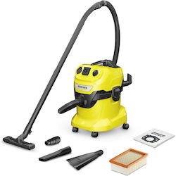 Karcher WD 4 P Υγρών / Στερεών 1000W 20lt Karcher WD 4 P Υγρών / Στερεών 1000W 20lt